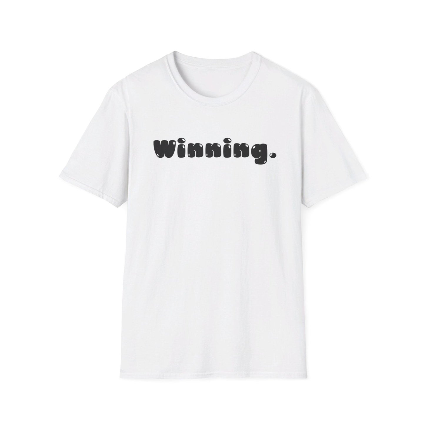 Men's and Women's Unisex Softstyle Short Sleeve Shirt - Winning | CA - Ohhh So Swag