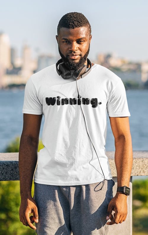 Men's and Women's Unisex Softstyle Short Sleeve Shirt - Winning | CA - Ohhh So Swag