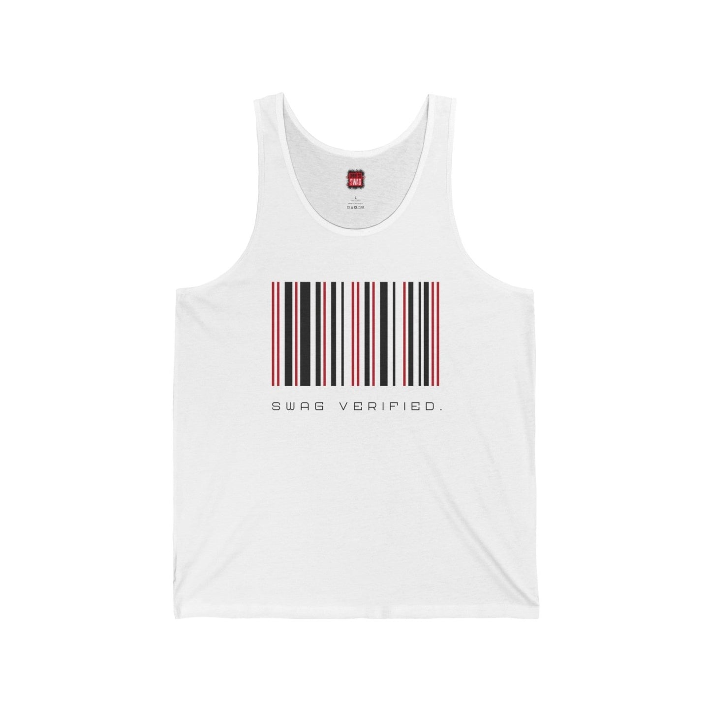 Men's Tank Top, Unisex Tank Top – Swag Verified. Barcode | US - Ohhh So Swag