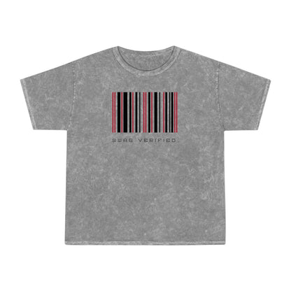 Mineral Wash Graphic Tee – Swag Verified. Barcode | US - Ohhh So Swag