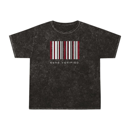 Mineral Wash Graphic Tee – Swag Verified. Barcode | US - Ohhh So Swag