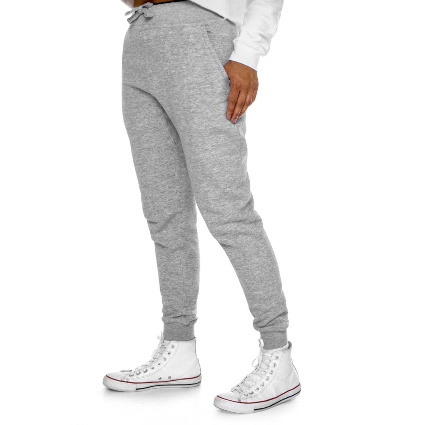 Premium Fleece Joggers, Graffiti (Black Text) – I Came to Wreck Shop | US