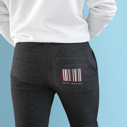 Premium Fleece Joggers - Swag Verified. Barcode | US - Ohhh So Swag