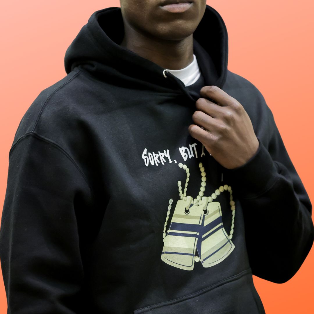 Premium Graphic Pullover Hoodie – Sorry, But I'm Taken | CA - Ohhh So Swag