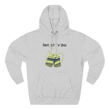 Premium Graphic Pullover Hoodie – Sorry, But I'm Taken | US - Ohhh So Swag