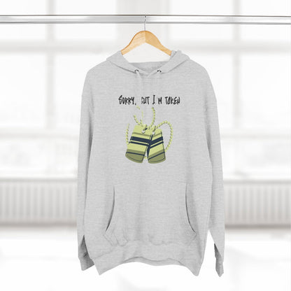 Premium Graphic Pullover Hoodie – Sorry, But I'm Taken | US - Ohhh So Swag