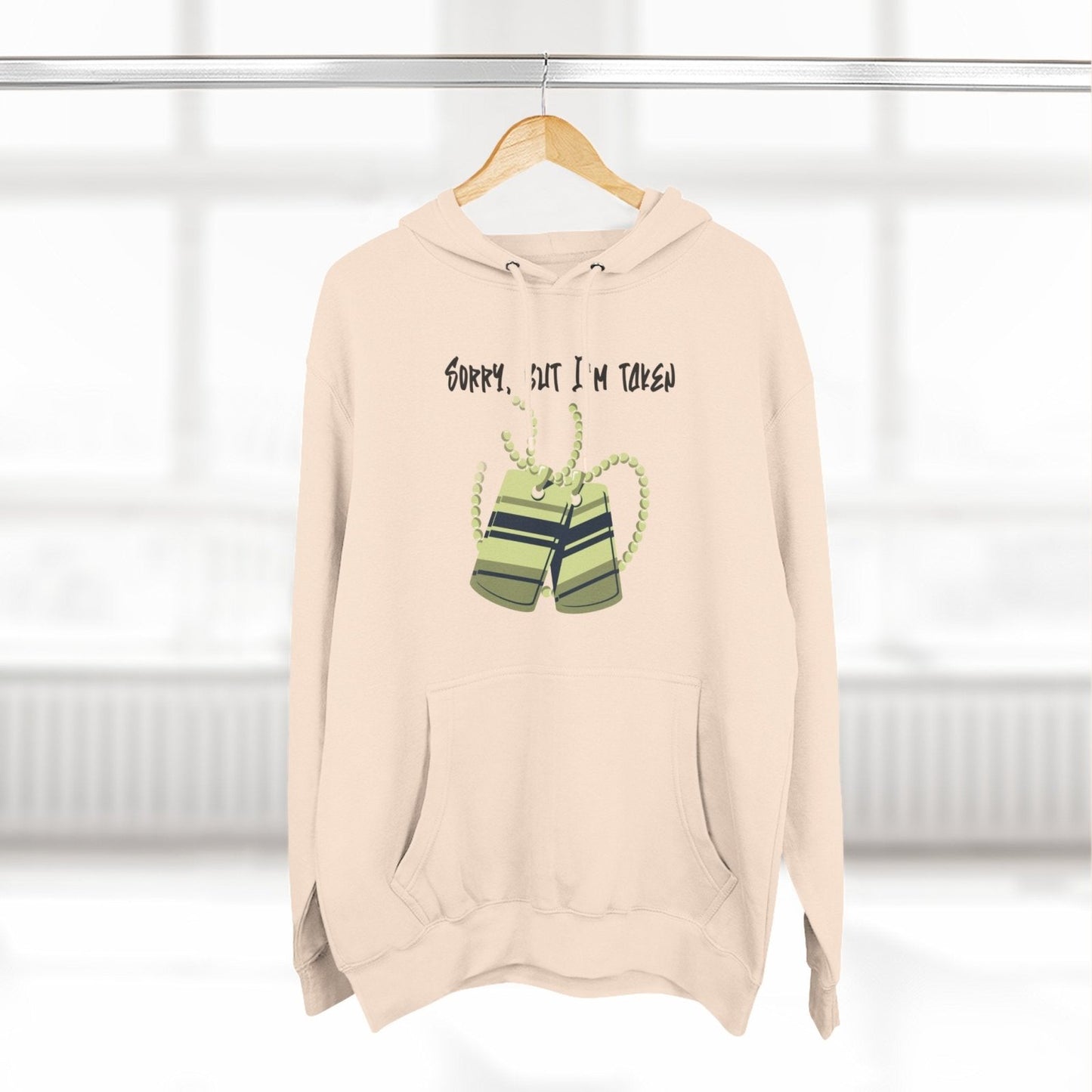 Premium Graphic Pullover Hoodie – Sorry, But I'm Taken | US - Ohhh So Swag
