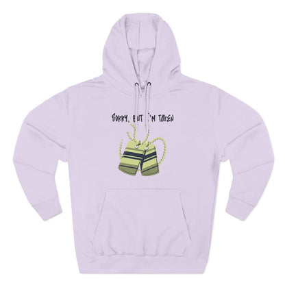 Premium Graphic Pullover Hoodie – Sorry, But I'm Taken | US - Ohhh So Swag