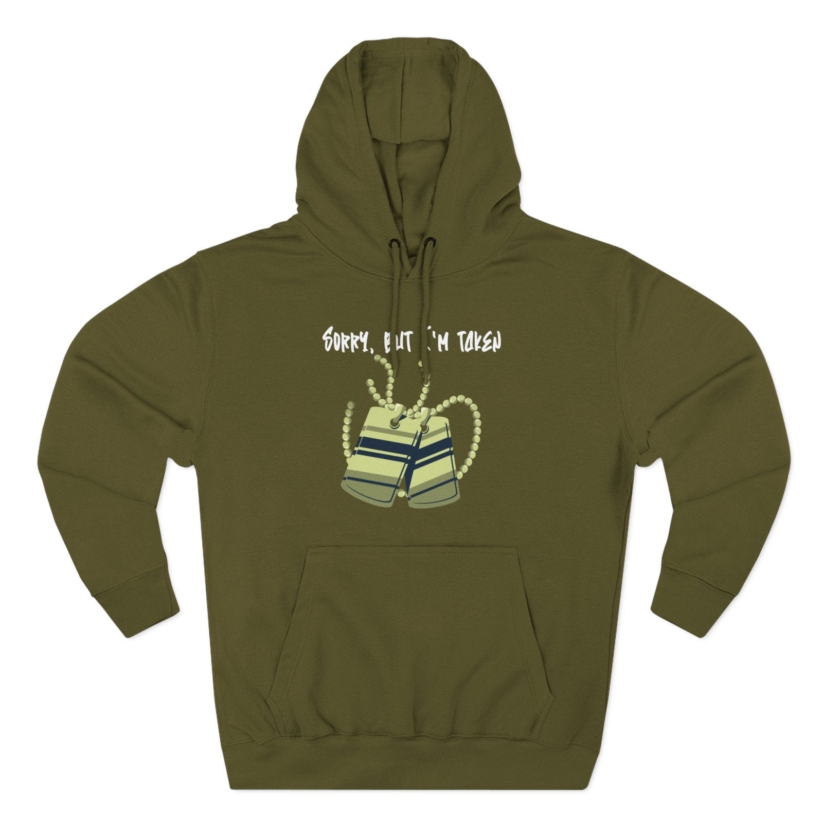 Premium Graphic Pullover Hoodie – Sorry, But I'm Taken | US - Ohhh So Swag