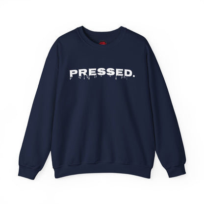 Pressed Crewneck Sweatshirt, Medium Heavy for Men and Women | CA - Ohhh So Swag
