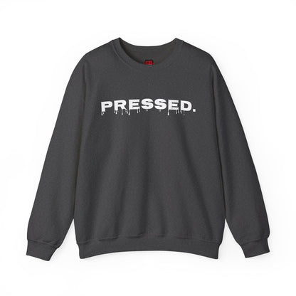 Pressed Crewneck Sweatshirt, Medium Heavy for Men and Women | CA - Ohhh So Swag