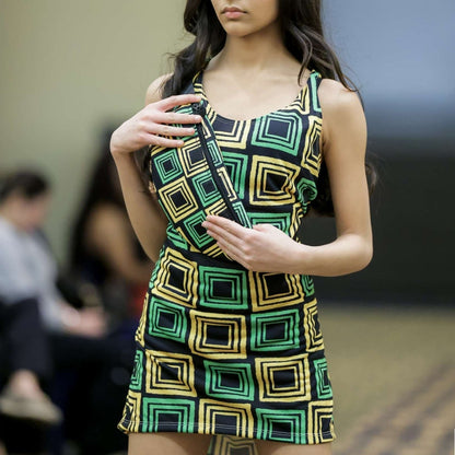 Racerback Tank Dress, Jamaica Colors – J.A. Squared | US - Ohhh So Swag