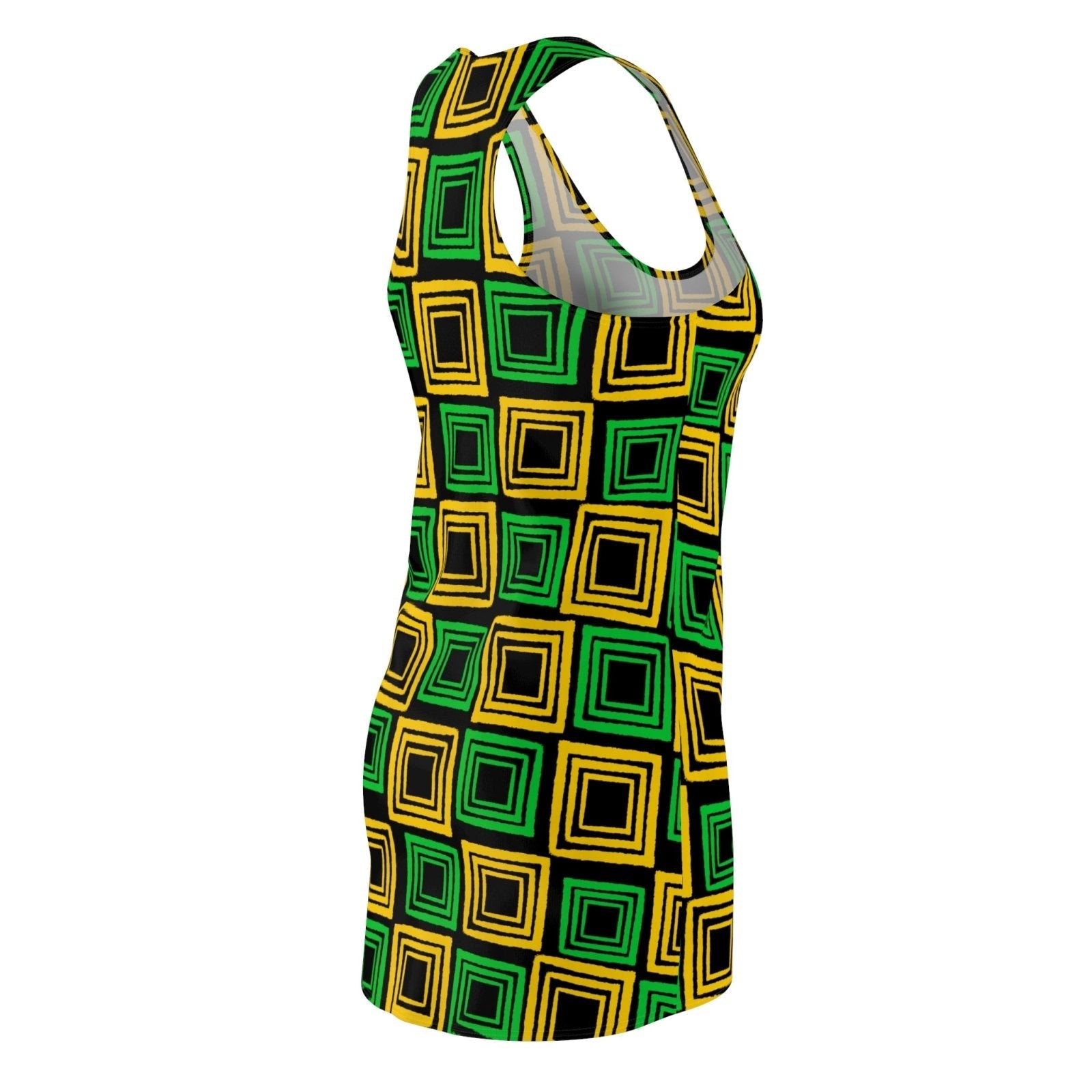 Racerback Tank Dress, Jamaica Colors – J.A. Squared | US - Ohhh So Swag