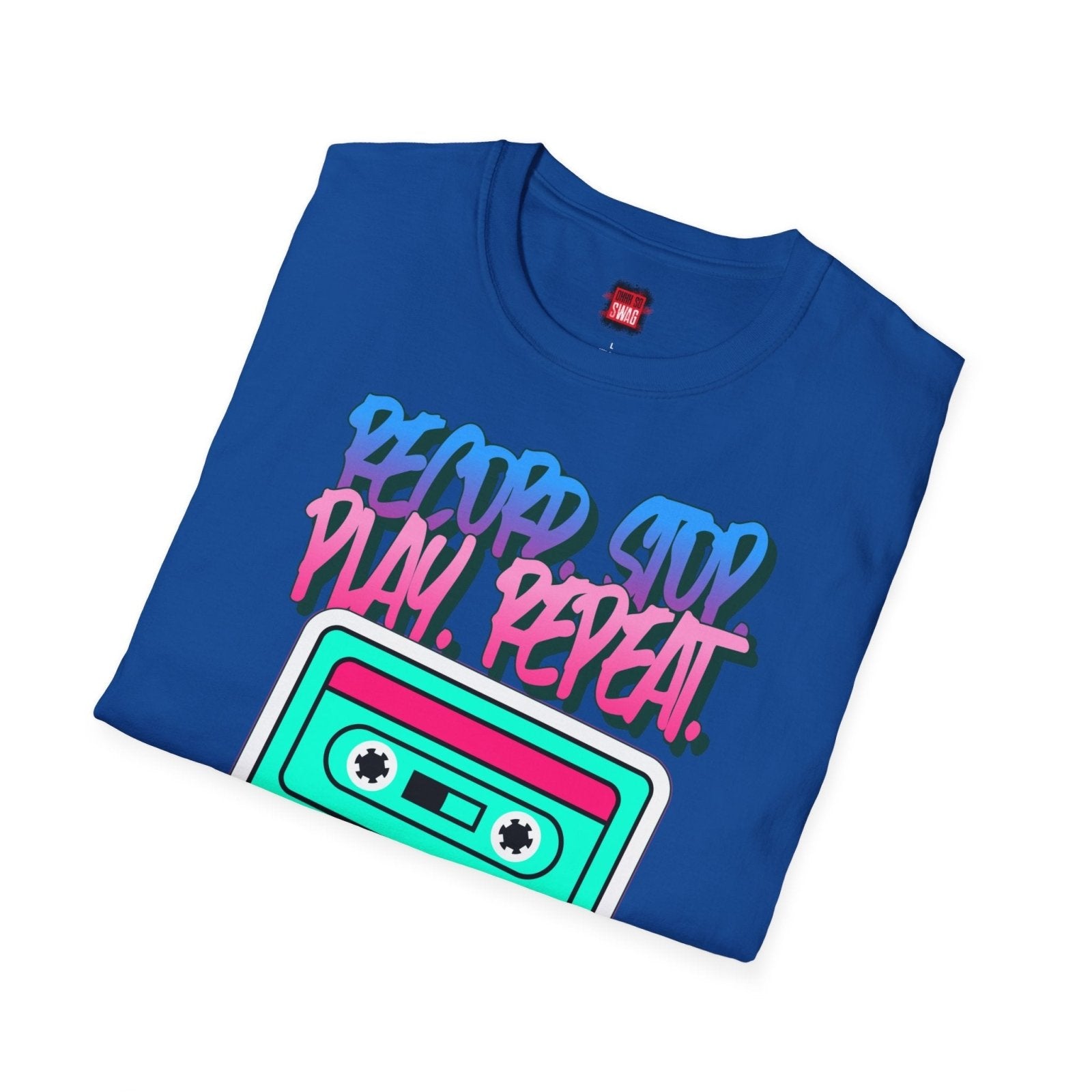Retro Cassette Tape T-Shirt, Unisex 80s and 90s Nostalgic Graphic Tee, Music Lover Gift, Casual Vintage Style Shirt for Men Women | CA - Ohhh So Swag