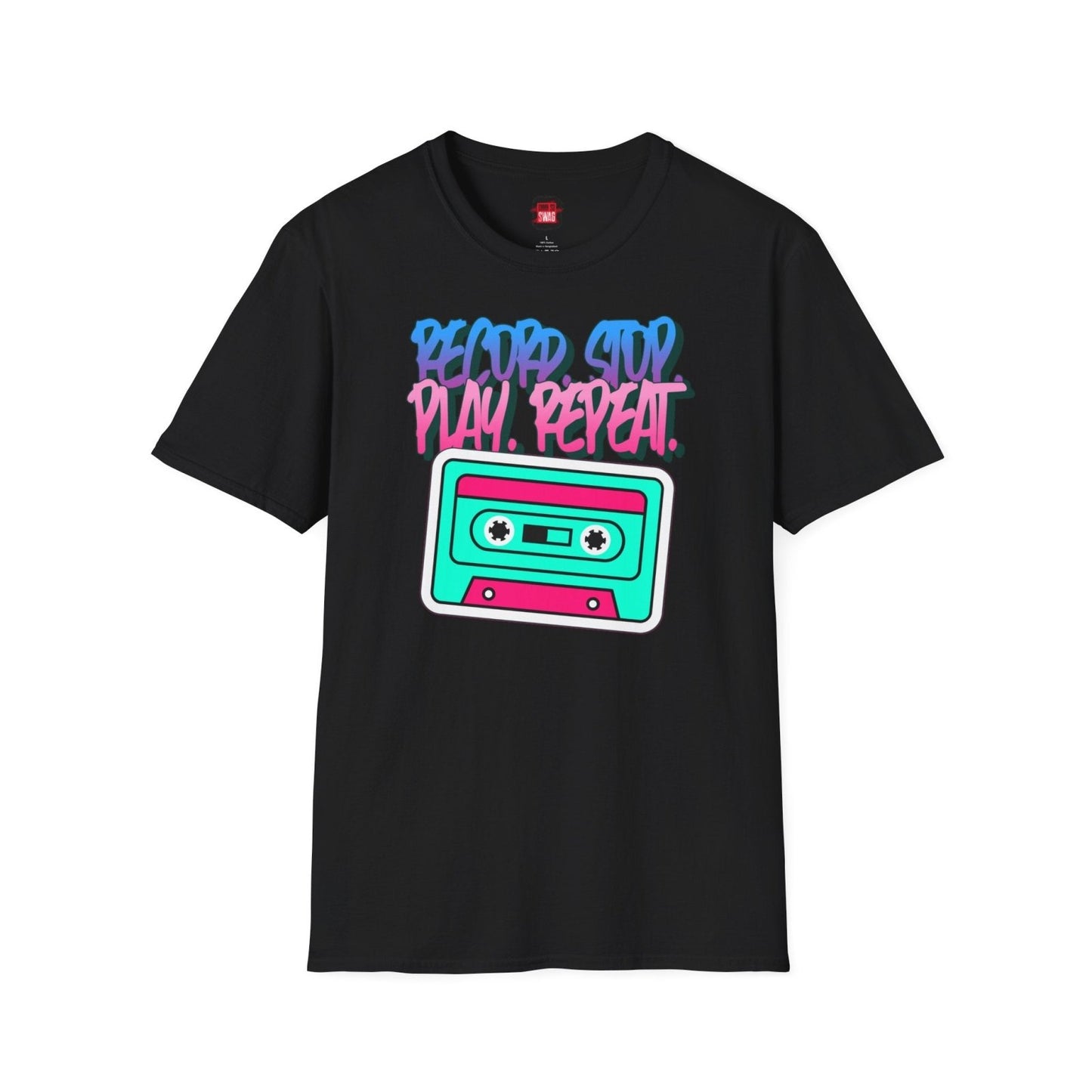 Retro Cassette Tape T-Shirt, Unisex 80s and 90s Nostalgic Graphic Tee, Music Lover Gift, Casual Vintage Style Shirt for Men Women | CA - Ohhh So Swag