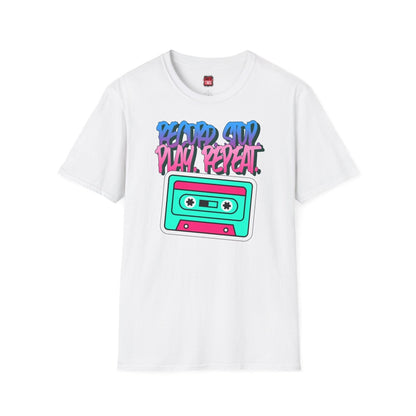 Retro Cassette Tape T-Shirt, Unisex 80s and 90s Nostalgic Graphic Tee, Music Lover Gift, Casual Vintage Style Shirt for Men Women | CA - Ohhh So Swag