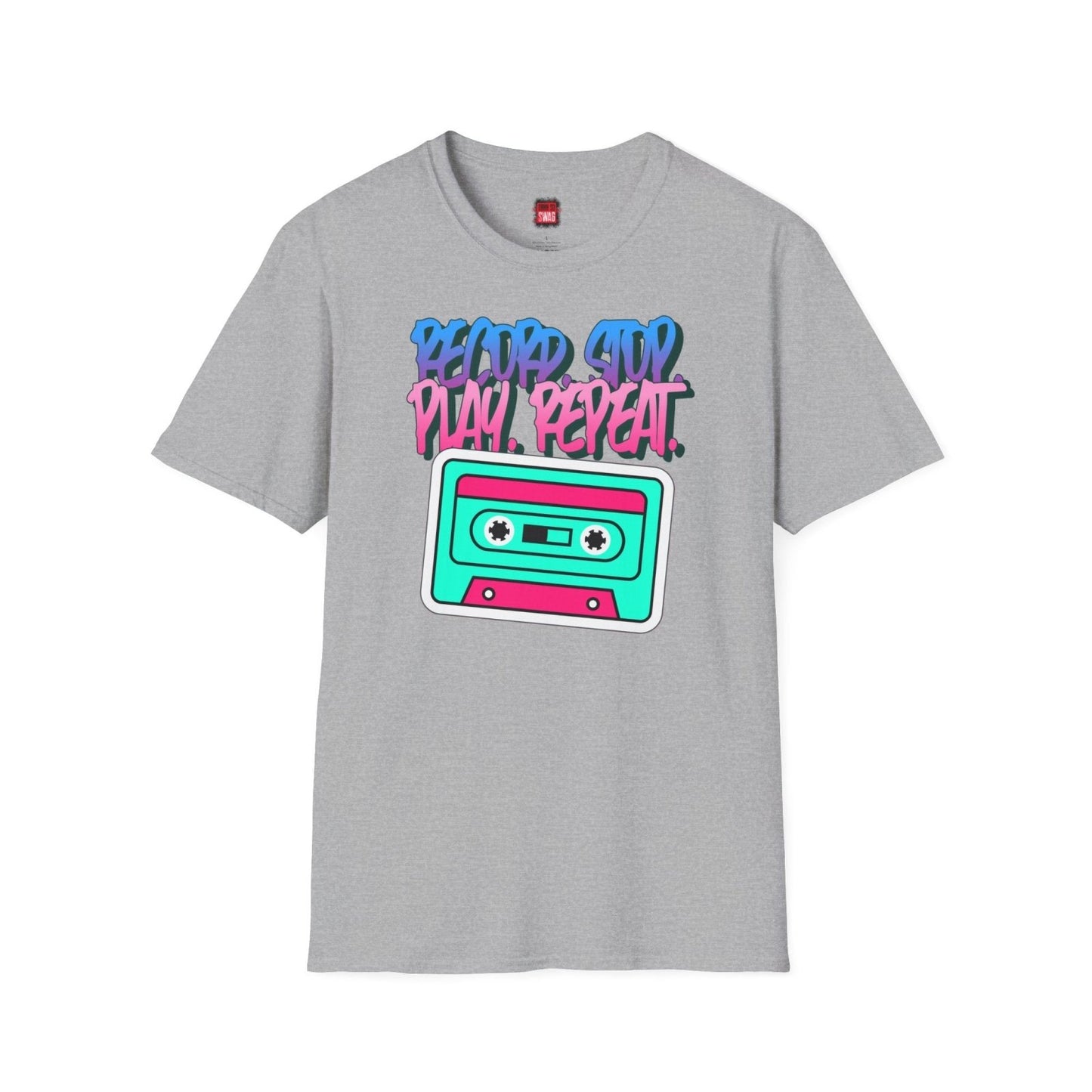 Retro Cassette Tape T-Shirt, Unisex 80s and 90s Nostalgic Graphic Tee, Music Lover Gift, Casual Vintage Style Shirt for Men Women | CA - Ohhh So Swag