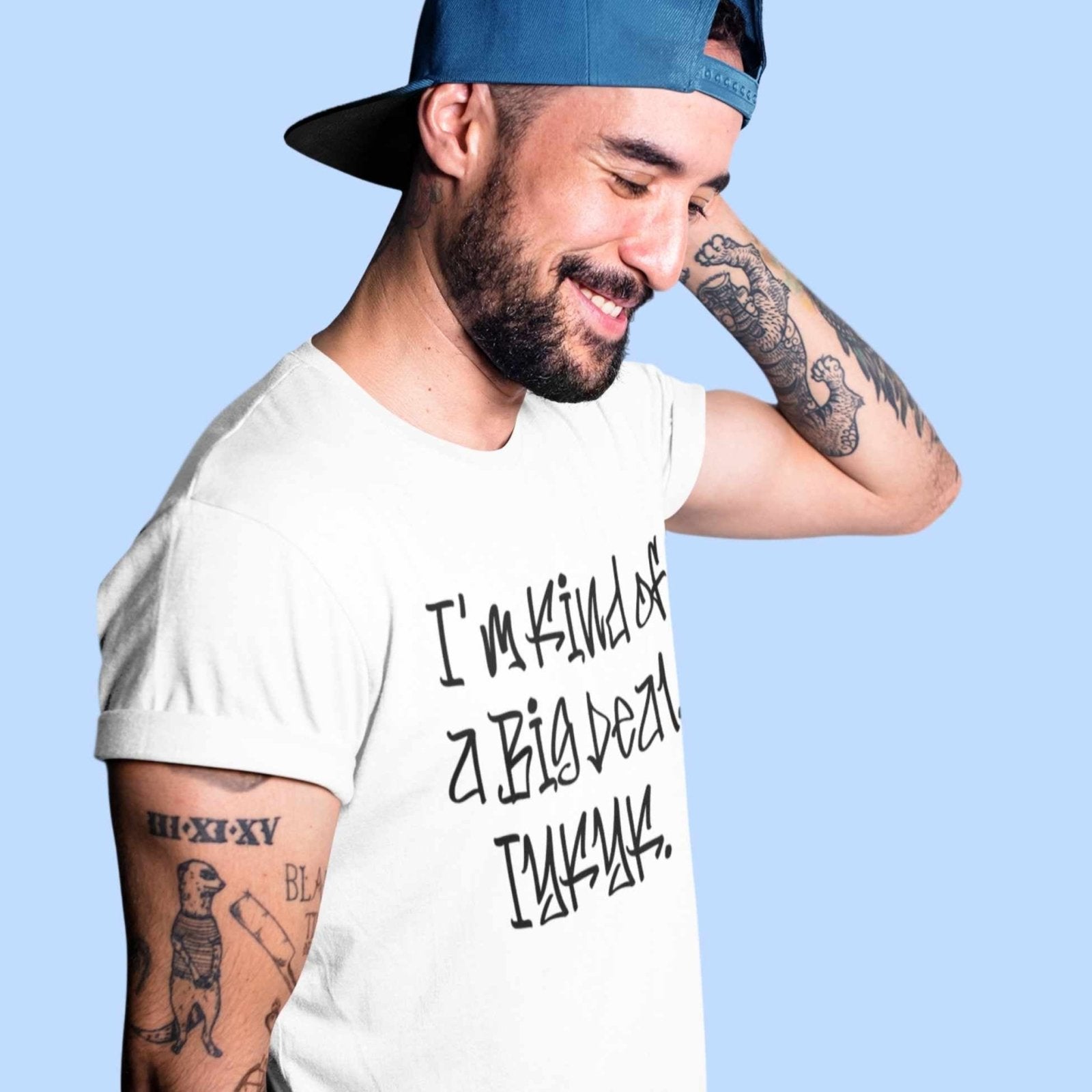 Soft Style Short Sleeve Cool Funny Swag Shirt - I'm Kind of a Big Deal IYKYK | US - Ohhh So Swag