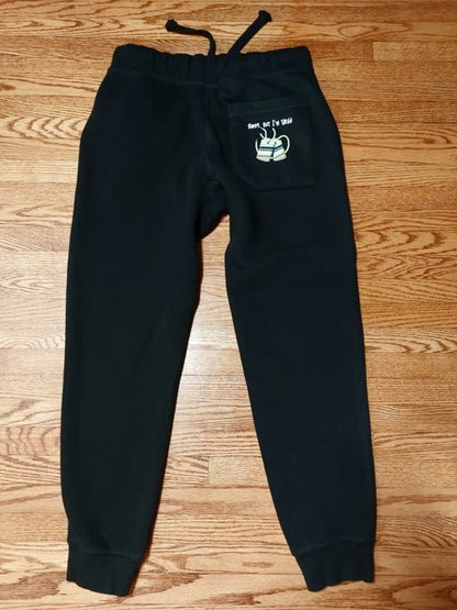 Sorry, But I'm Taken Premium Fleece Joggers (Black) | US - Ohhh So Swag