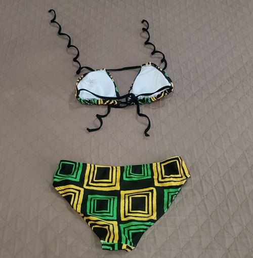 Strappy Bikini Set, Jamaica Colours – J.A. Squared | US - Ohhh So Swag