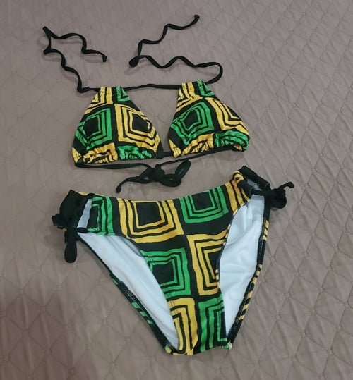 Strappy Bikini Set, Jamaica Colours – J.A. Squared | US - Ohhh So Swag