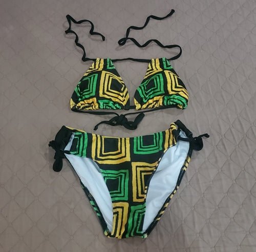 Strappy Bikini Set, Jamaica Colours – J.A. Squared | US - Ohhh So Swag