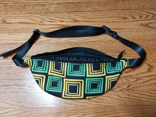 Streetwear Fanny Pack, Jamaica Colours – J.A. Squared | US - Ohhh So Swag