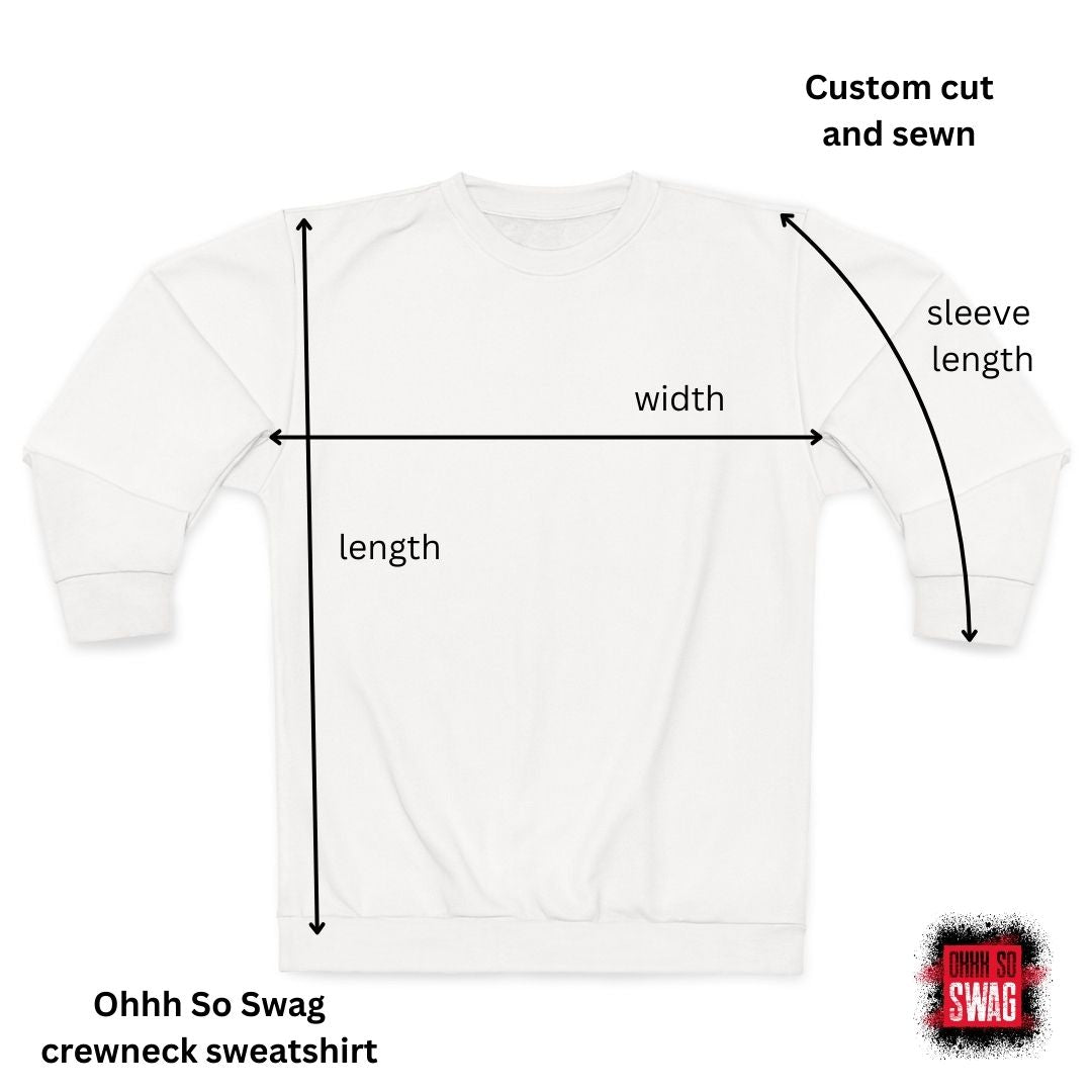 Streetwear Graffiti Sweatshirt with Motivational Quote - I Came to Wreck Shop, Black | US - Ohhh So Swag