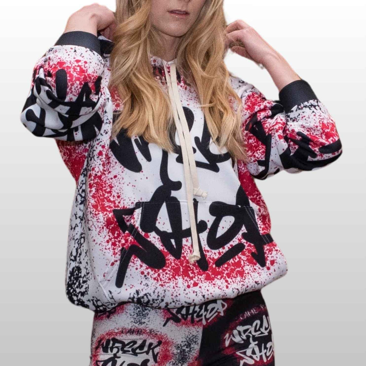 Streetwear Graphic Hoodie, Black Remix – I Came to Wreck Shop | US - Ohhh So Swag