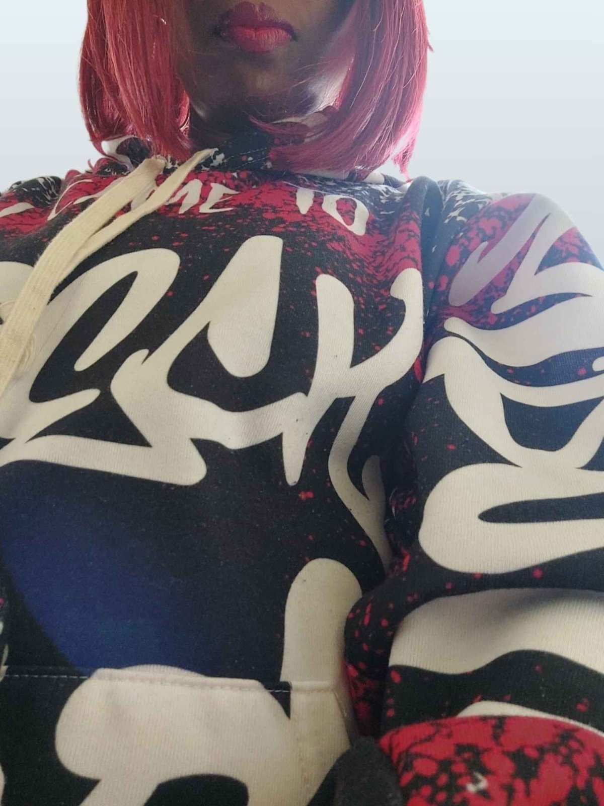 Streetwear Graphic Hoodie, White Remix – I Came to Wreck Shop | US - Ohhh So Swag