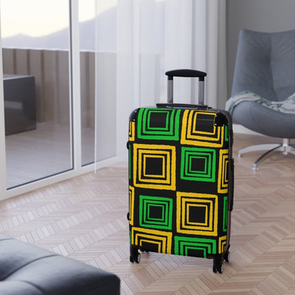 Suitcase, Jamaica Colors, Various Sizes – J.A. Squared | US - Ohhh So Swag