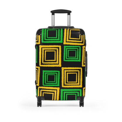 Suitcase, Jamaica Colors, Various Sizes – J.A. Squared | US - Ohhh So Swag