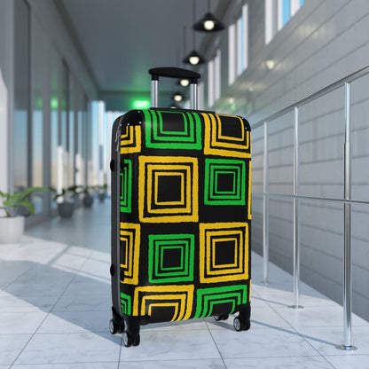 Suitcase, Jamaica Colors, Various Sizes – J.A. Squared | US - Ohhh So Swag