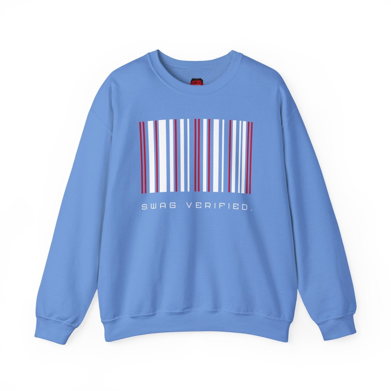 Swag Verified. Sweatshirt, Unisex Barcode Pullover Sweater about Confidence for Men Women, Gift for Him or Her | US - Ohhh So Swag