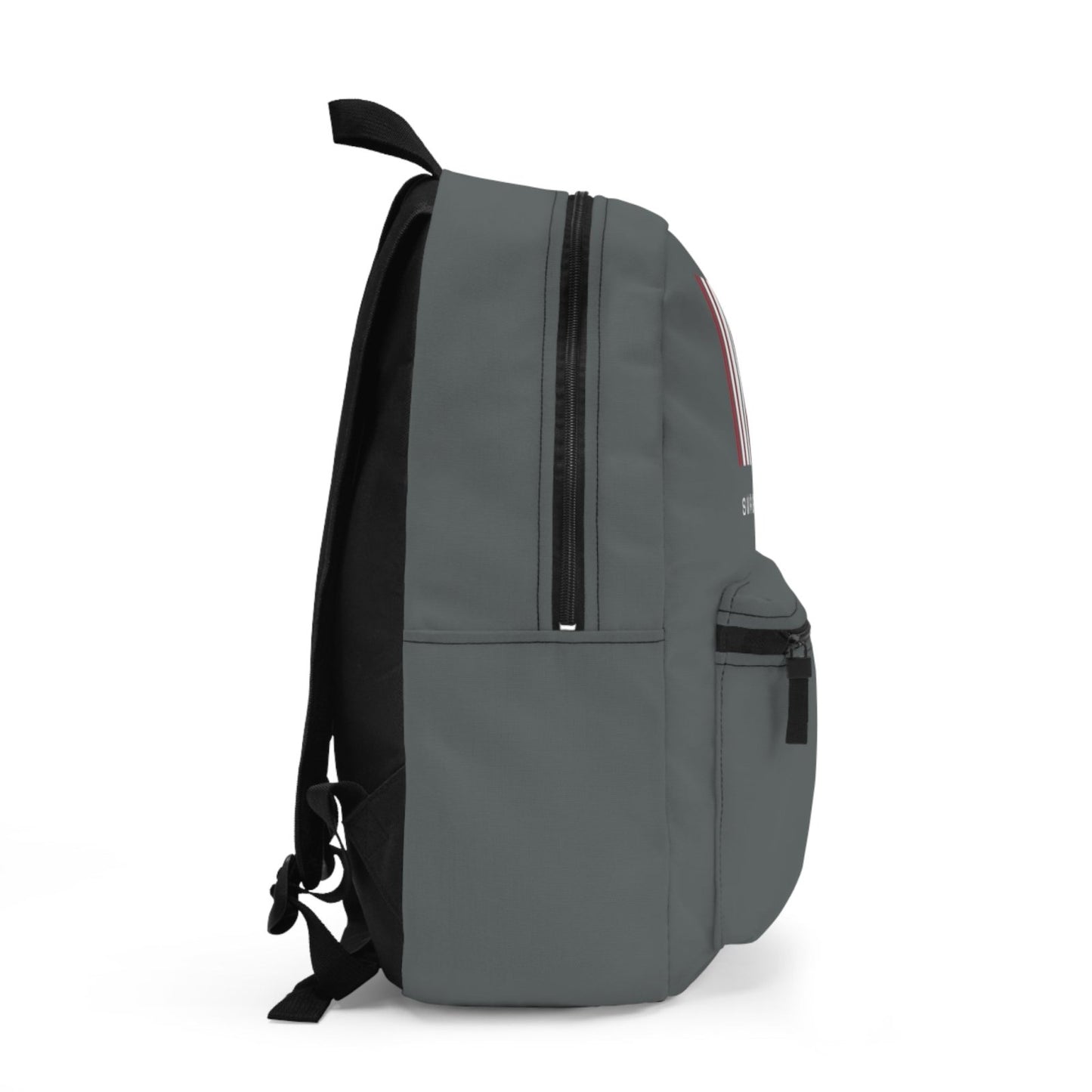 Unisex Backpack with Laptop Compartment, Dark Grey - Swag Verified. Barcode | US - Ohhh So Swag