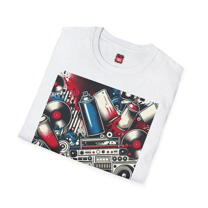 Unisex 90s Nostalgic Vibes Graphic Tee for Music Lover, Casual Hip Hop T-Shirt for Men Women | CA - Ohhh So Swag