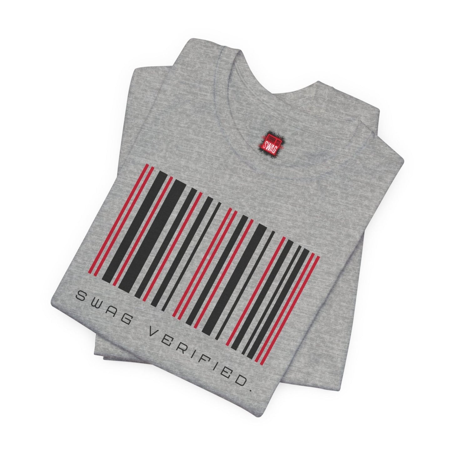 Unisex Classic Short Sleeve Tee - Swag Verified. Barcode | US - Ohhh So Swag