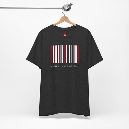 Unisex Classic Short Sleeve Tee - Swag Verified. Barcode | US - Ohhh So Swag