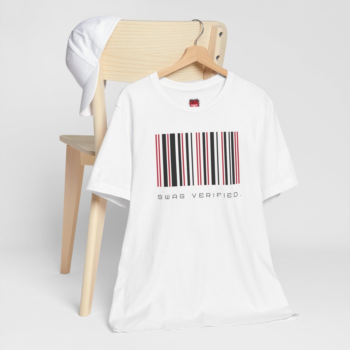 Unisex Classic Short Sleeve Tee - Swag Verified. Barcode | US - Ohhh So Swag