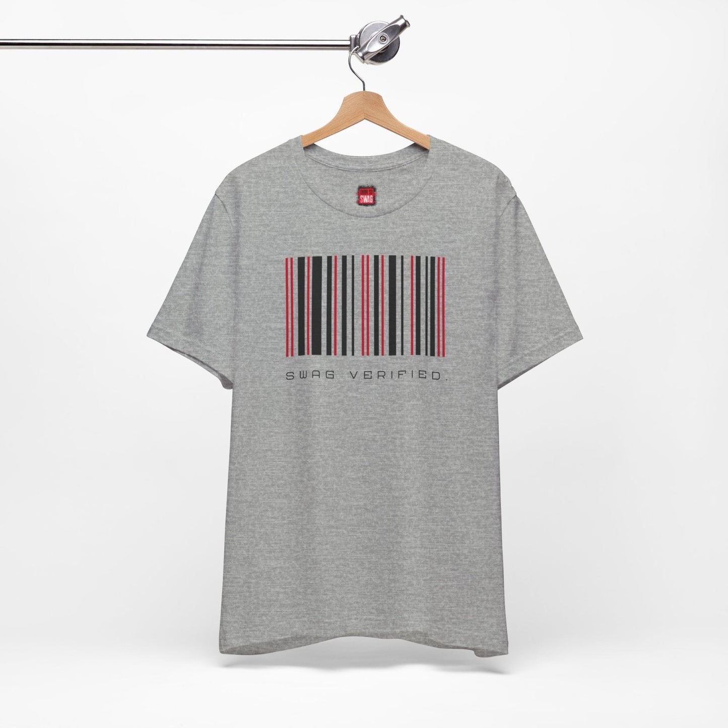 Unisex Classic Short Sleeve Tee - Swag Verified. Barcode | US - Ohhh So Swag