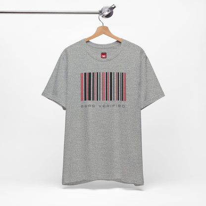 Unisex Classic Short Sleeve Tee - Swag Verified. Barcode | US - Ohhh So Swag