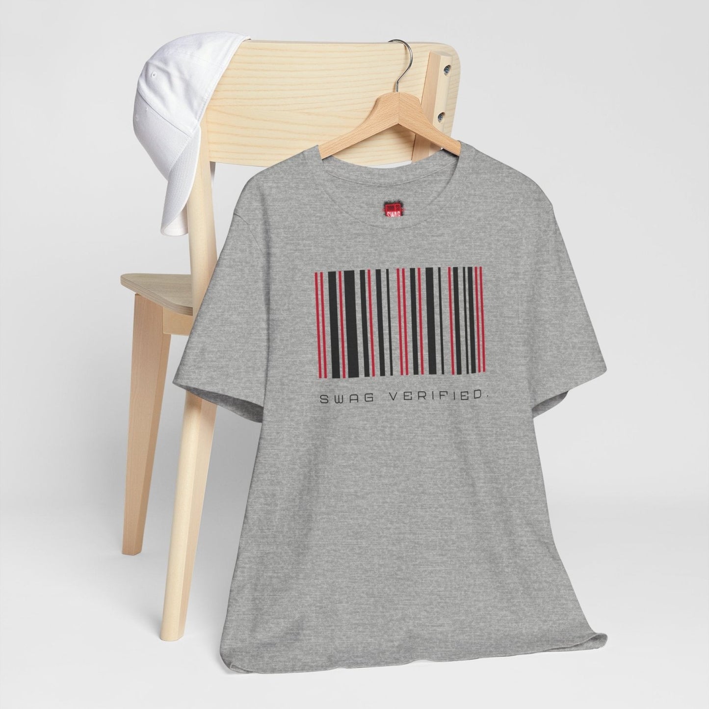 Unisex Classic Short Sleeve Tee - Swag Verified. Barcode | US - Ohhh So Swag