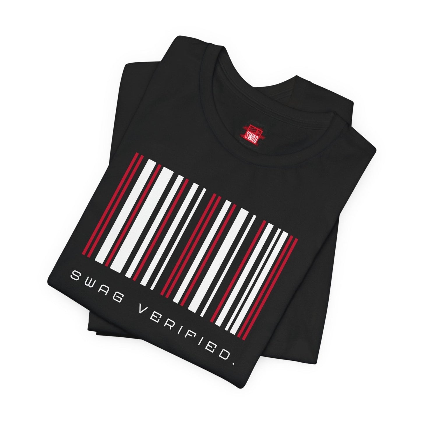 Unisex Classic Short Sleeve Tee - Swag Verified. Barcode | US - Ohhh So Swag