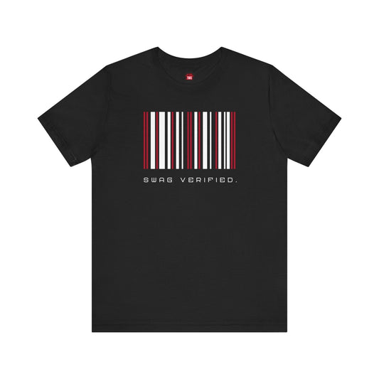 Unisex Classic Short Sleeve Tee - Swag Verified. Barcode | US - Ohhh So Swag