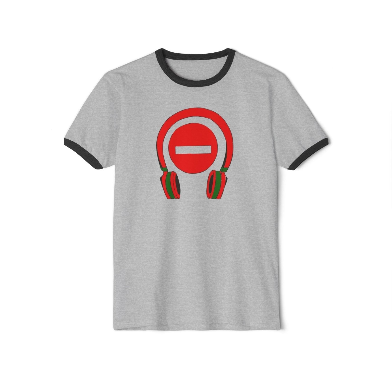 Unisex Cotton Ringer T - Shirt - Do Not Disturb, I'm Vibing. | US - Ohhh So Swag