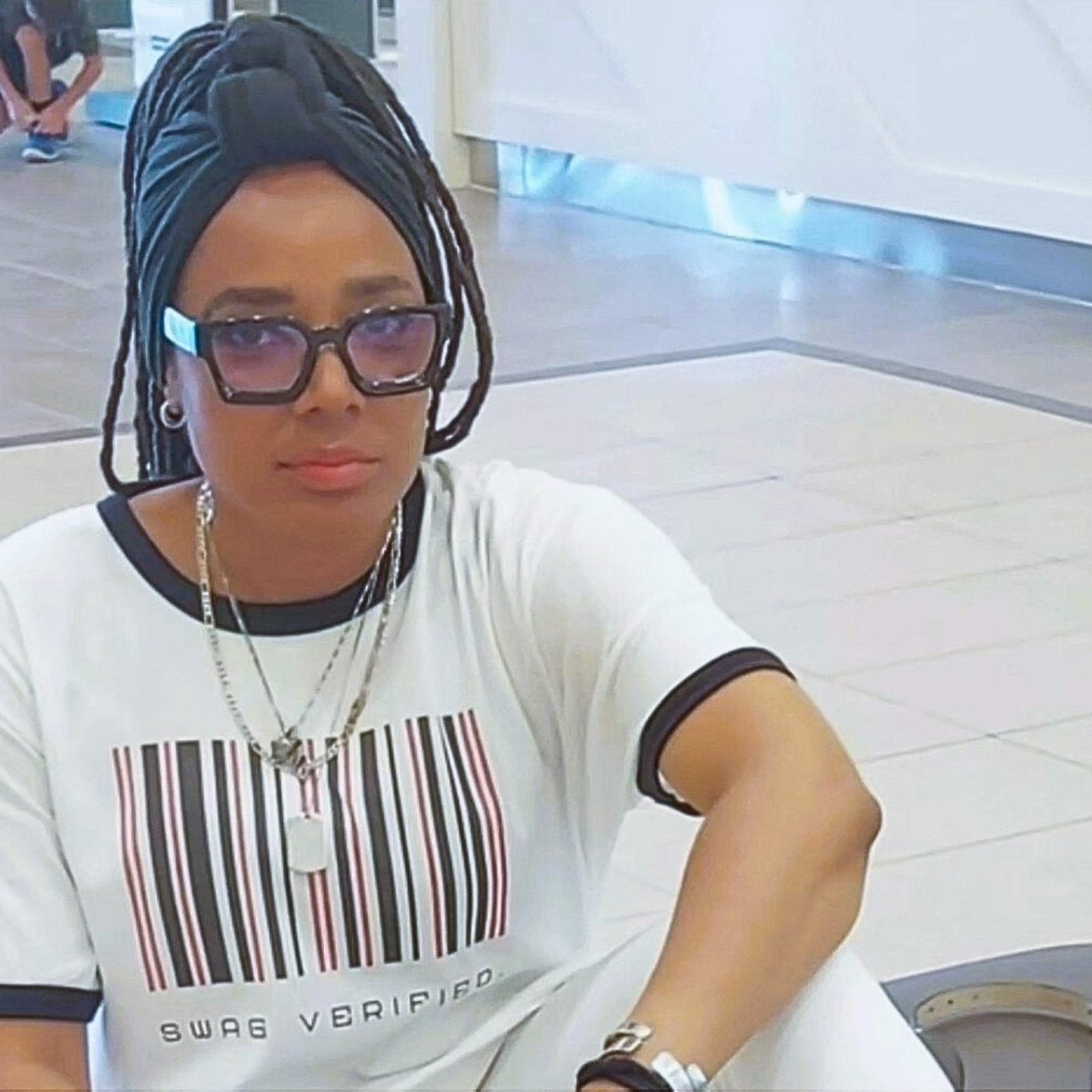 Unisex Cotton Ringer Tee - Swag Verified. Barcode | US - Ohhh So Swag