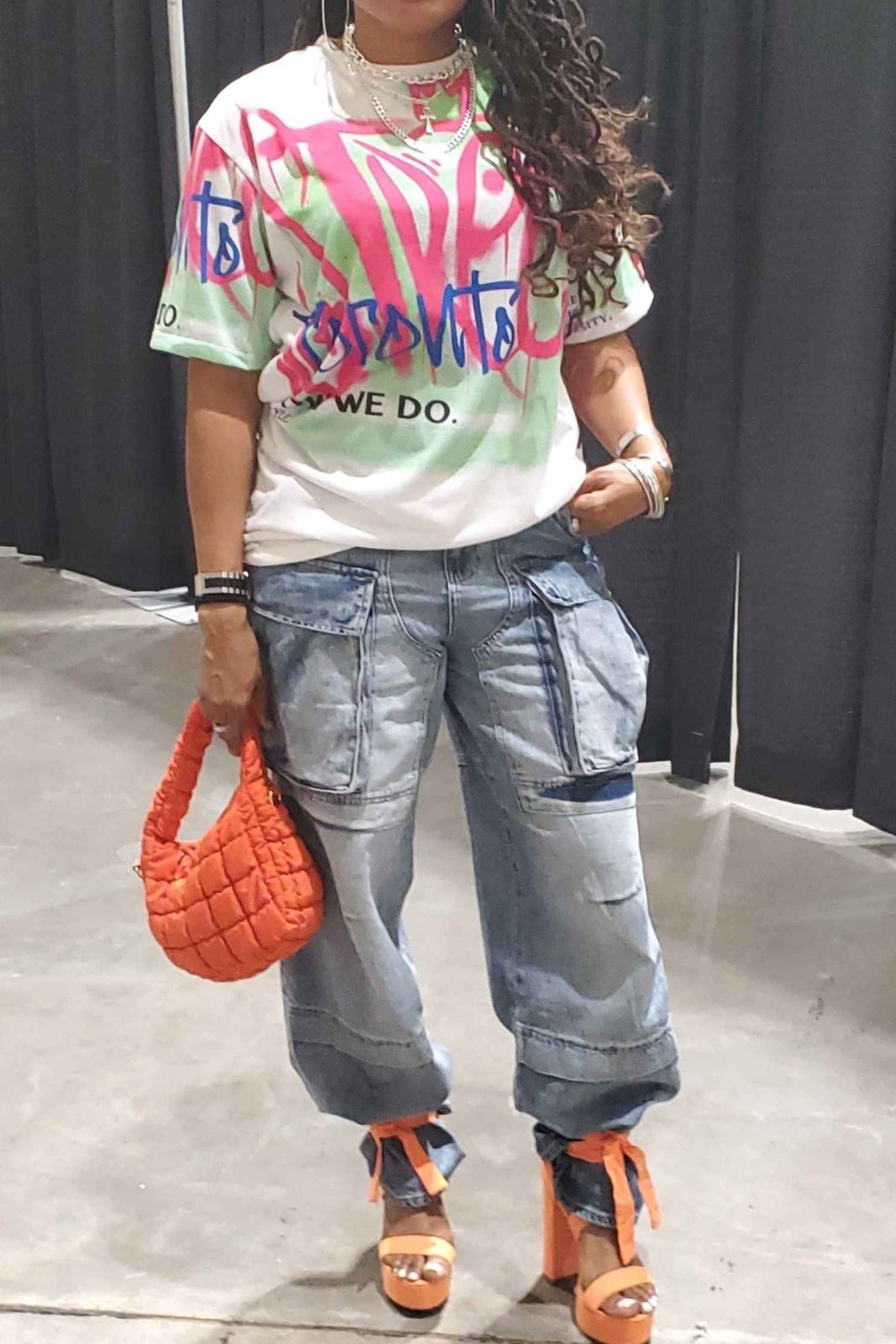 Unisex Graffiti Toronto Shirt, White - Toronto How We Do. Style. Music. Diversity. | US - Ohhh So Swag