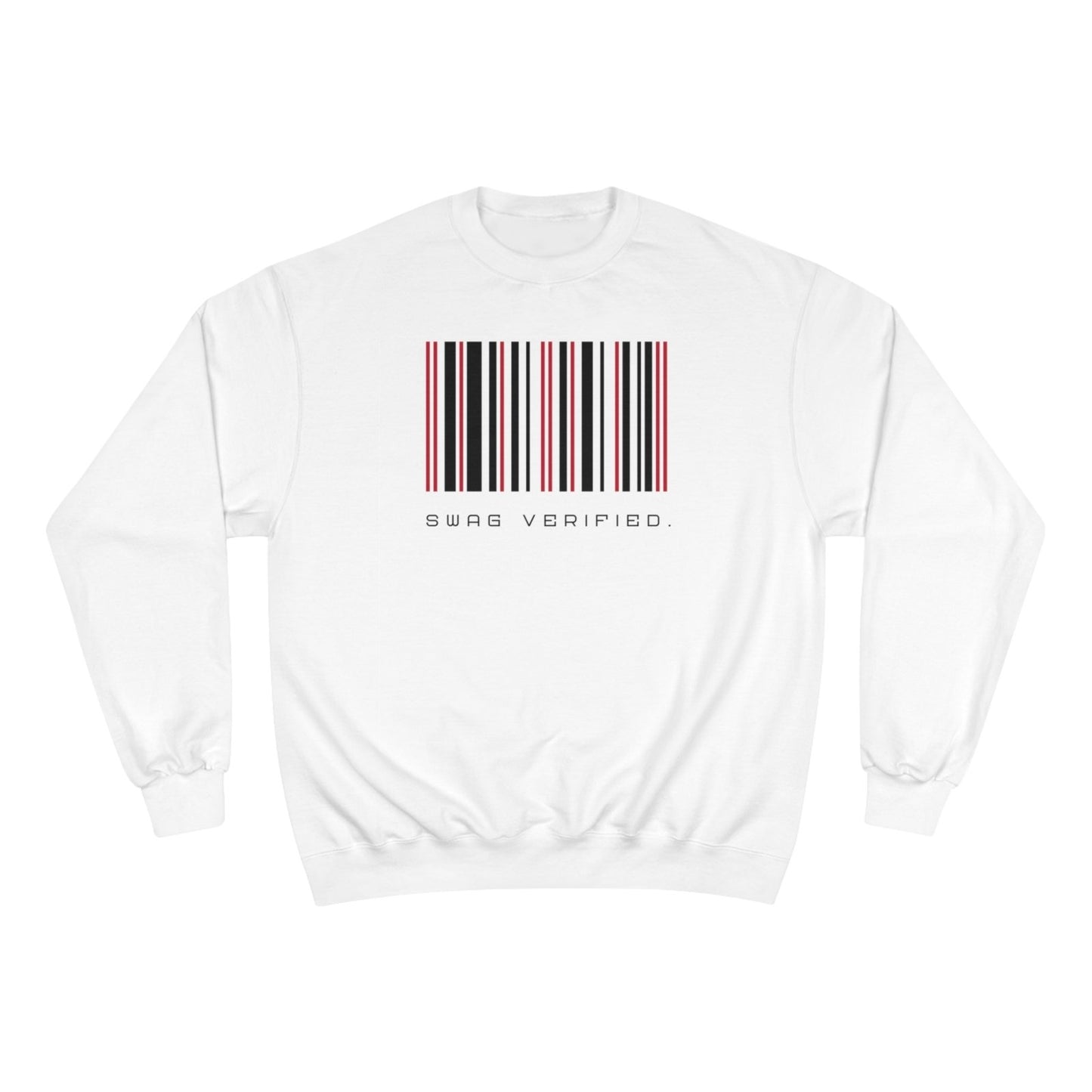 Unisex Graphic Pullover Champion Sweatshirt - Swag Verified. Barcode | US - Ohhh So Swag