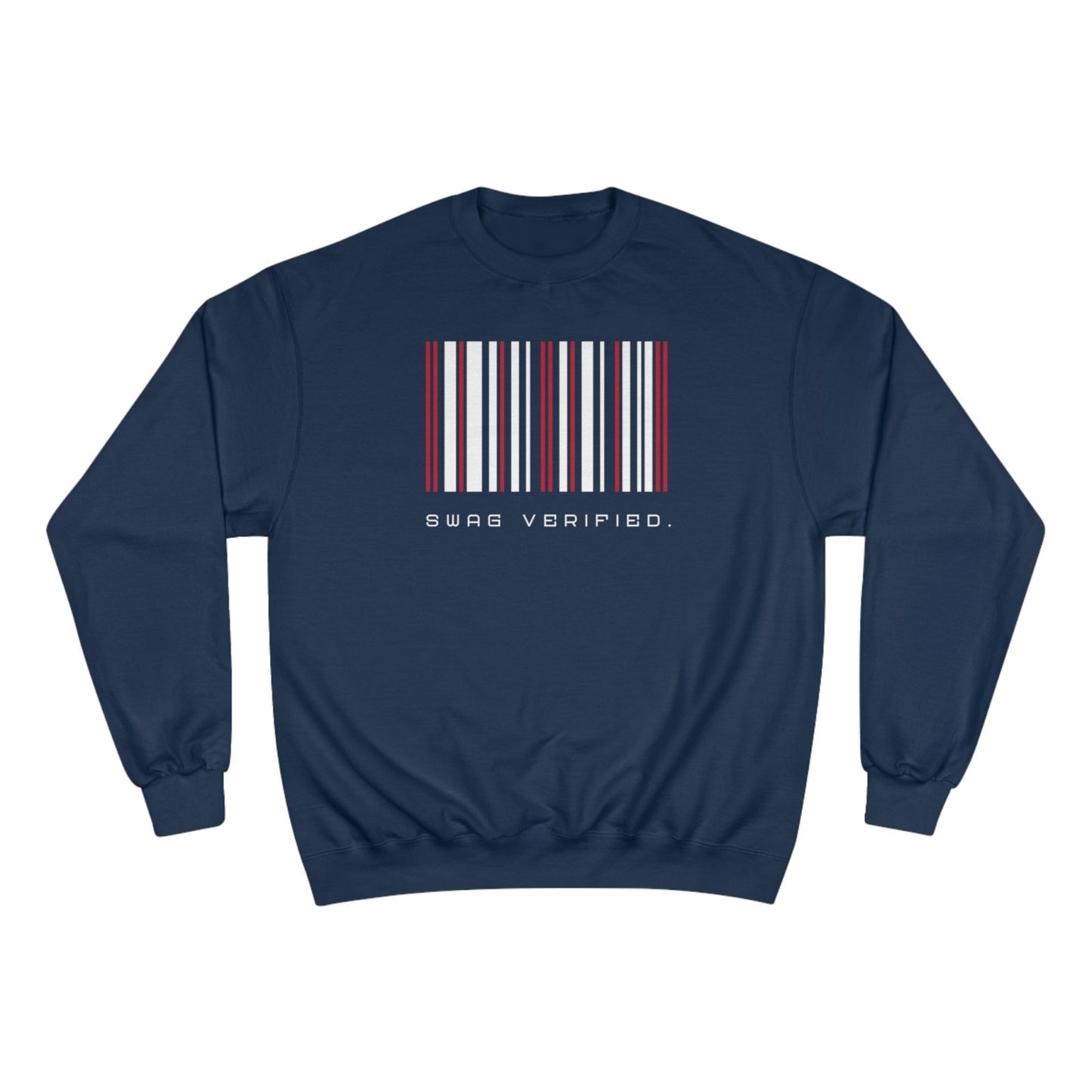 Unisex Graphic Pullover Champion Sweatshirt - Swag Verified. Barcode | US - Ohhh So Swag