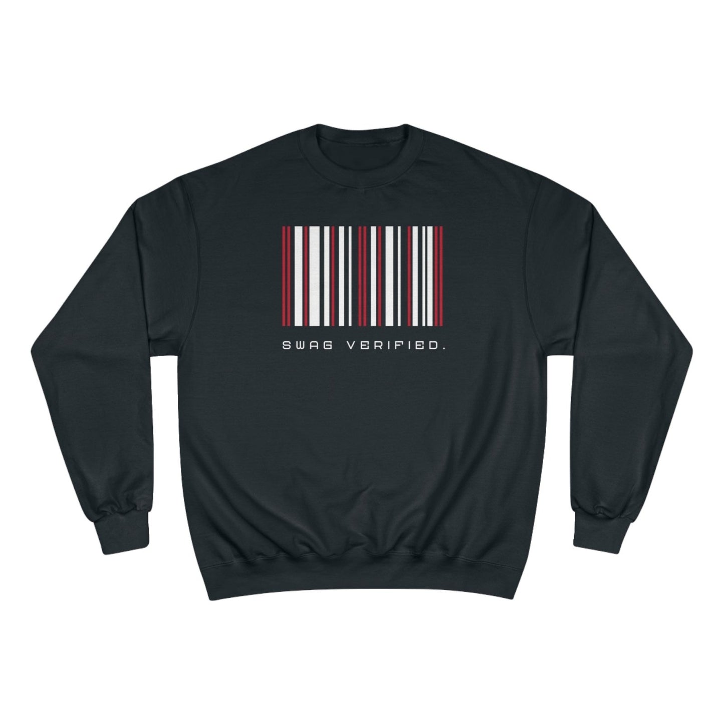 Unisex Graphic Pullover Champion Sweatshirt - Swag Verified. Barcode | US - Ohhh So Swag